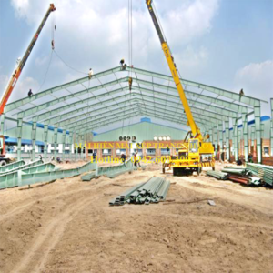 Thi công nhà tiền chế 01