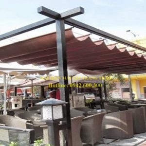 Mái che di động quán cà phê tốt nhất Thủ Dầu Một - Bình Dương - Trang Thạo