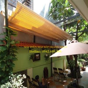 Mái hiên kéo xếp di động chuyên nghiệp Hiệp Thành - Bình Dương - Trang Thạo