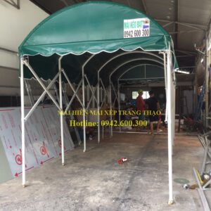 Mái kéo bạt, mái vòm giá rẻ Bàu Bàng - Bình Dương - Trang Thạo