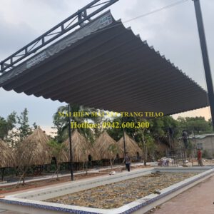 Mái xếp lượn sóng giá rẻ Dĩ An - Bình Dương - Trang Thạo