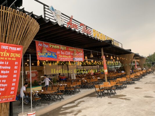 Mái hiên mái xếp công ty uy tín, chất lượng Bàu Bàng - Bình Dương - Trang Thạo