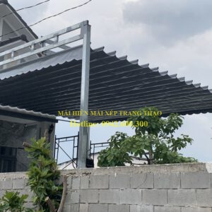 Mái kéo bạt chất lượng Bàu Bàng - Bình Dương - Trang Thảo